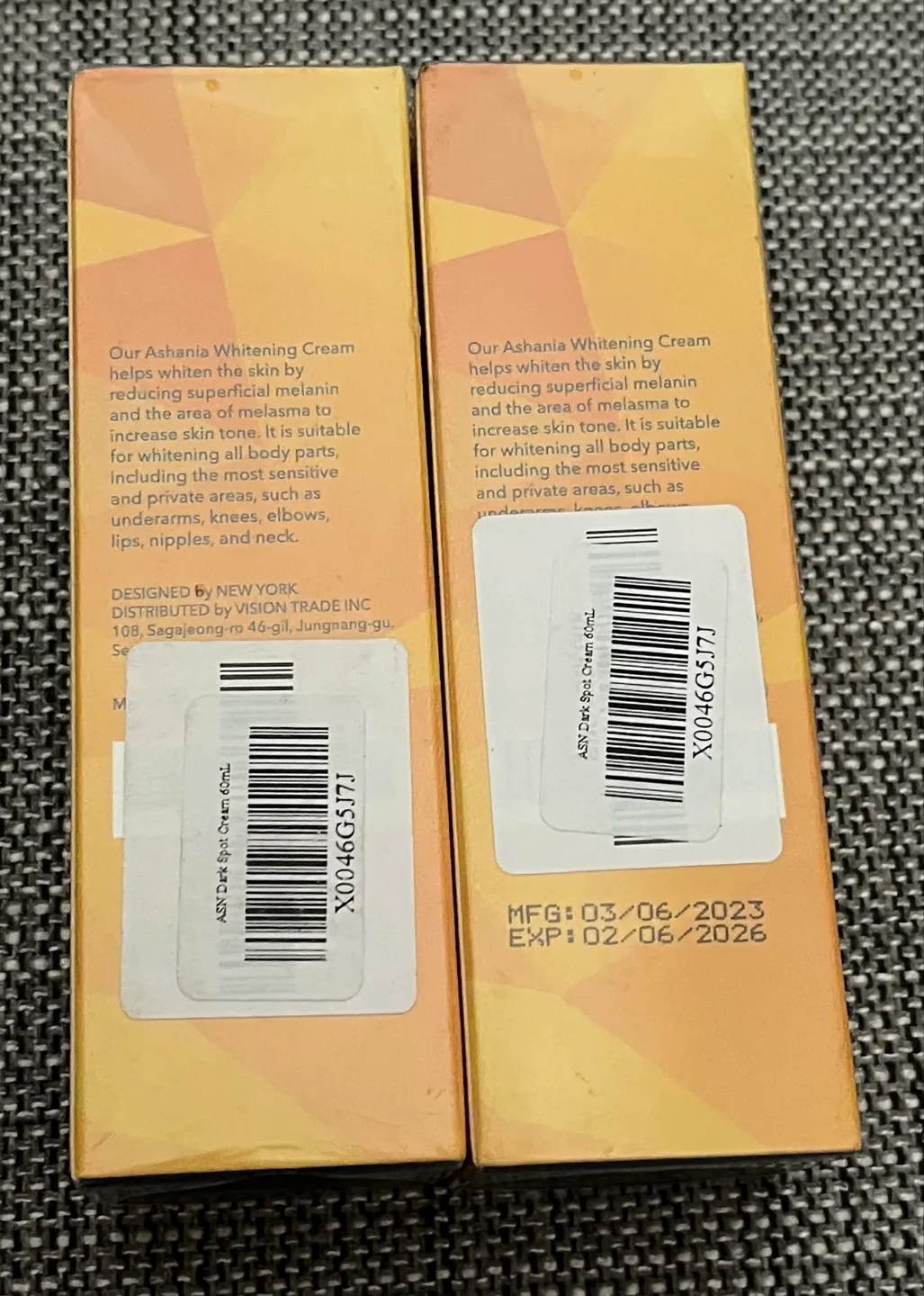 Ashania Dark Spot Corrector Cream with Collagen image indicator(2)