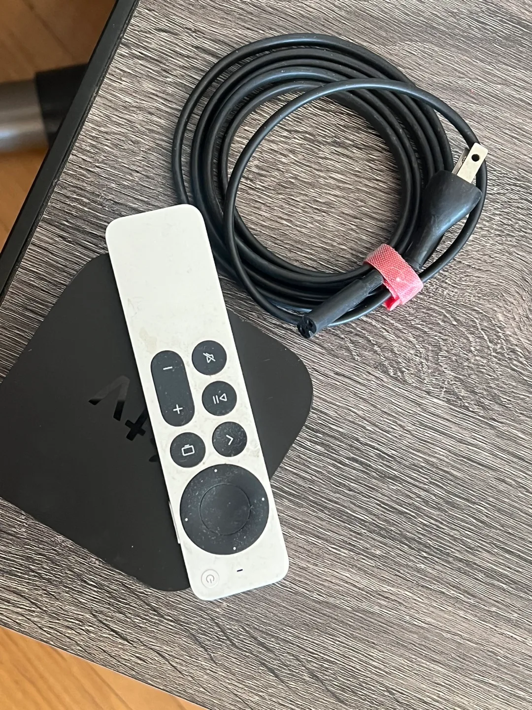 Apple TV (2 Units) with Remotes and Power Cable image indicator(2)
