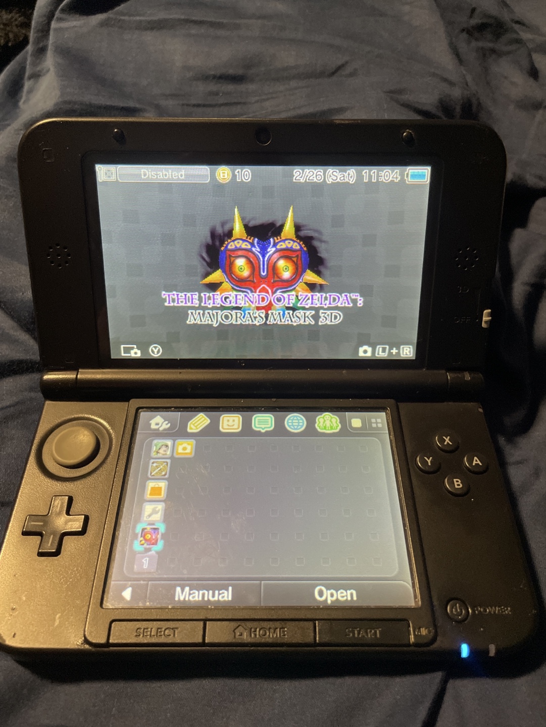 Nintendo 3DS XL Blue Console