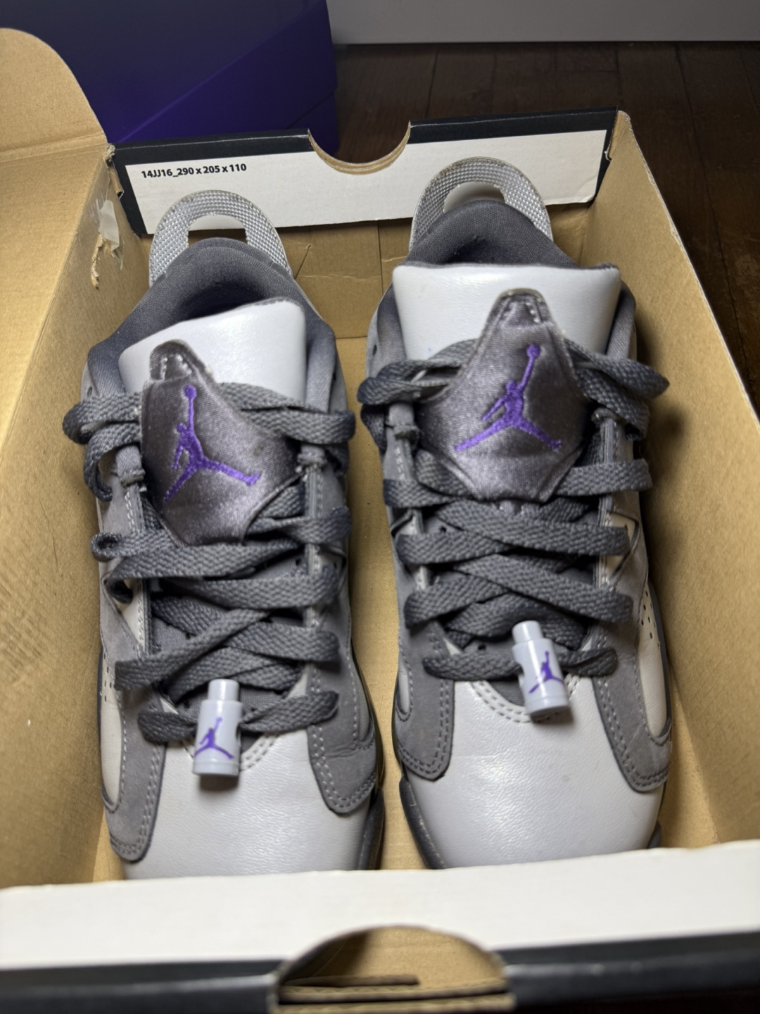 Air Jordan 6 ‘Low Dark Grey' Sneakers - photo 2