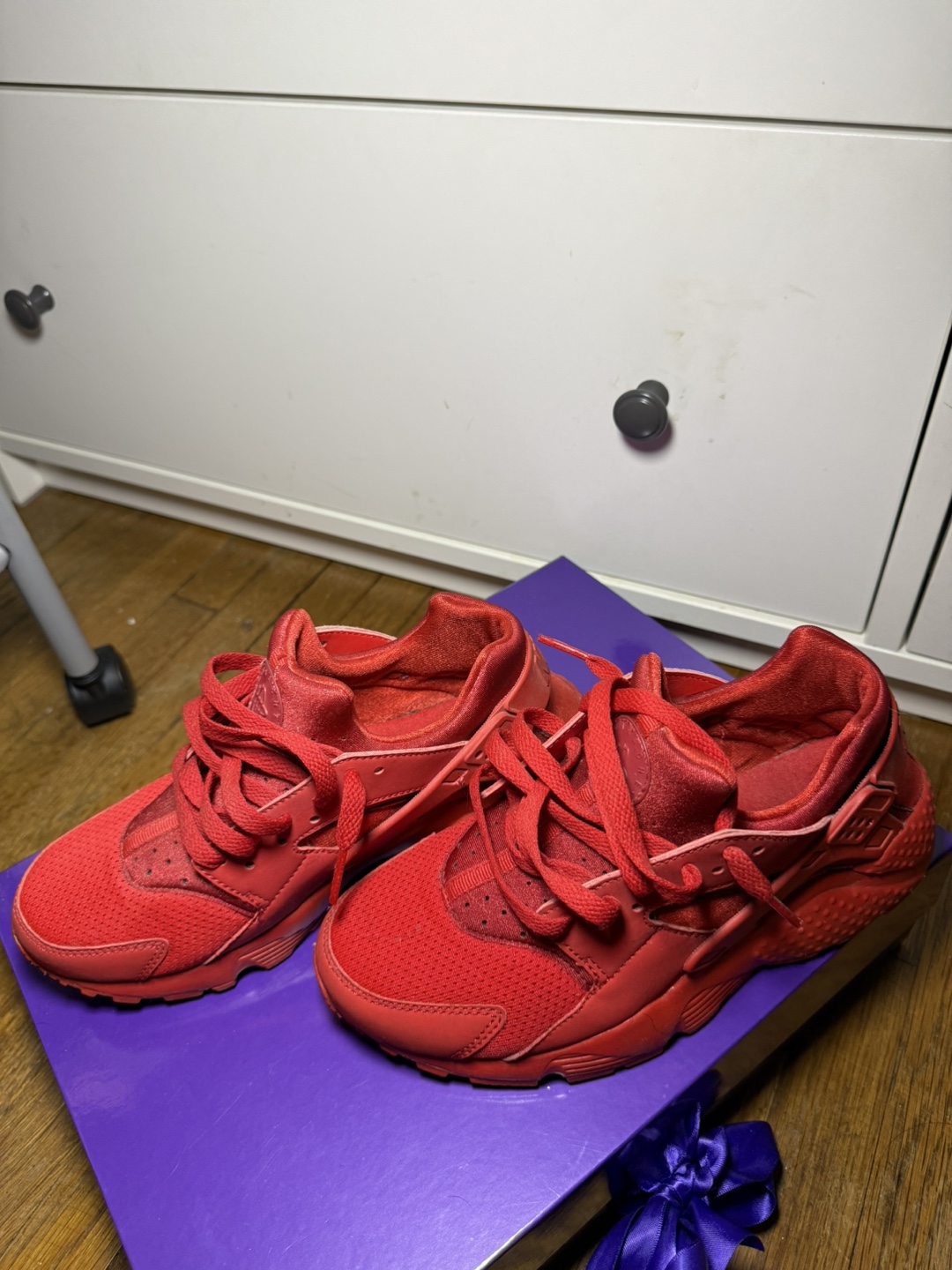 Nike Huarache Sneakers - Red
