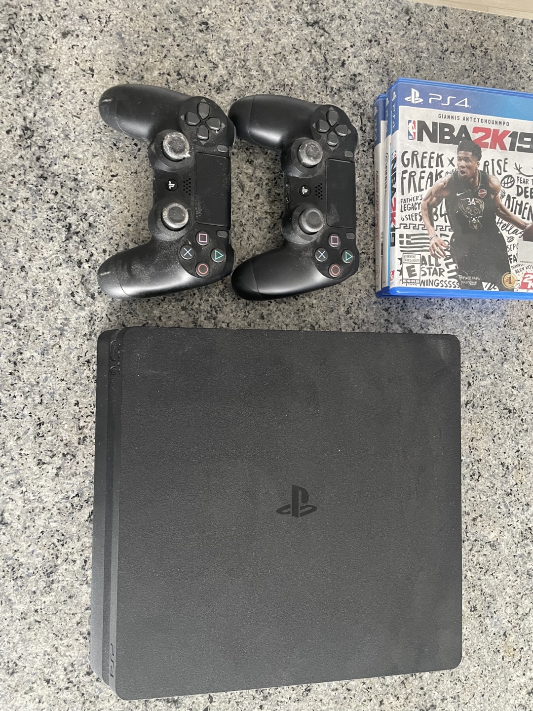 Playstation 4 Console with 2 Controllers- Perfect Condition