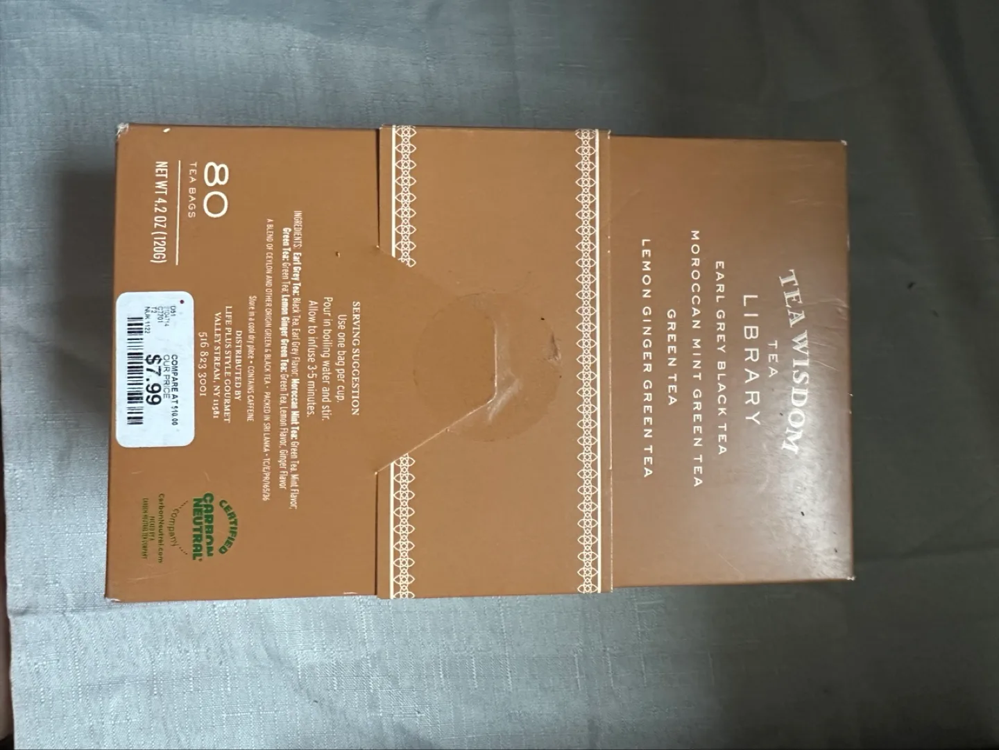 Wisdom Tea Library 80 Tea Bags image indicator(4)