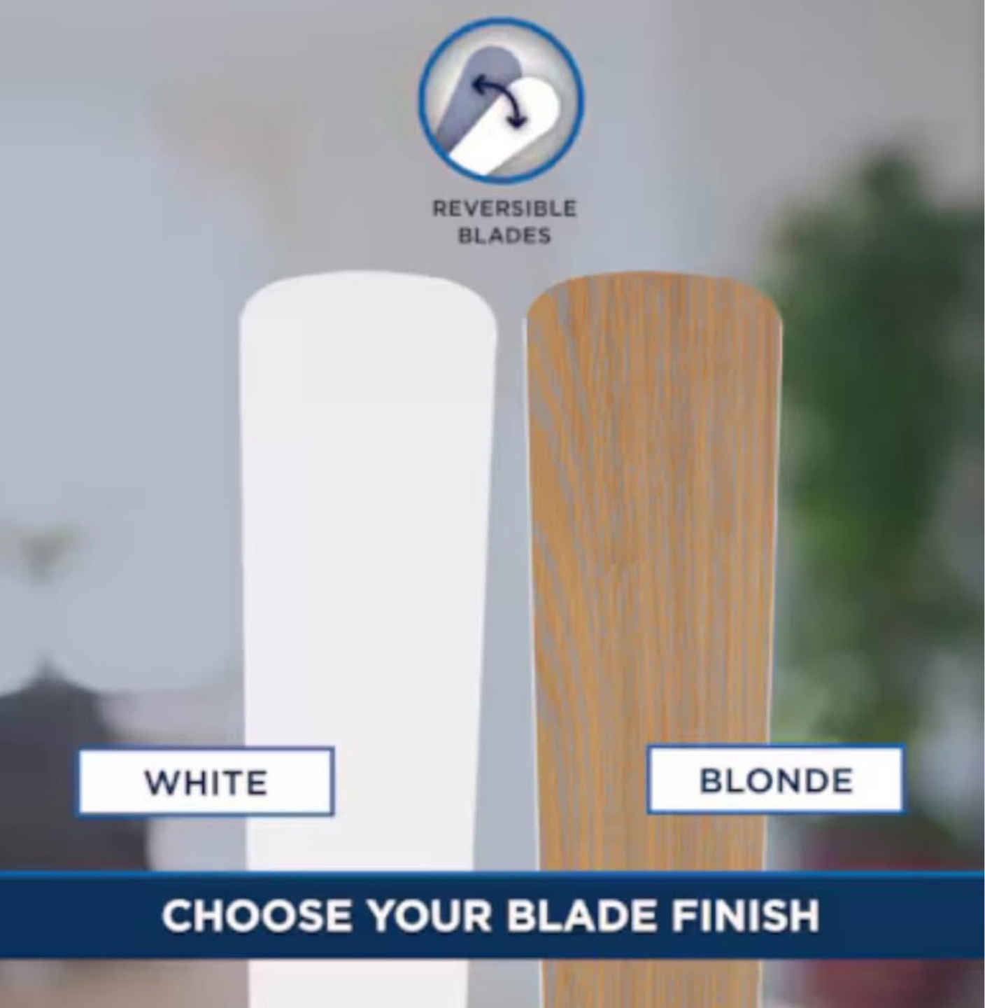 New 42-Inches White with White/blonde Blades - photo 4