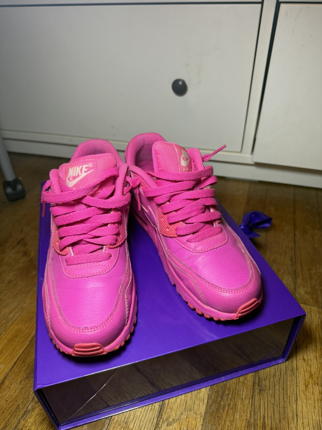 Nike Air Max 90 LTR GS 'Laser Fuchsia'
