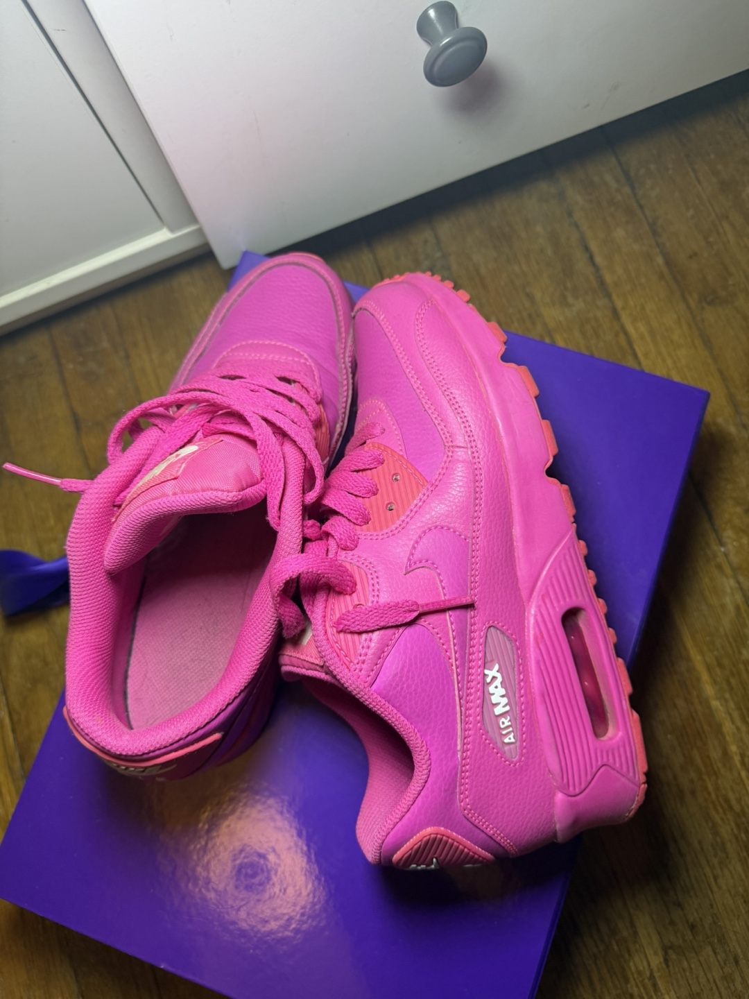 Nike Air Max 90 LTR GS 'Laser Fuchsia' - photo 4