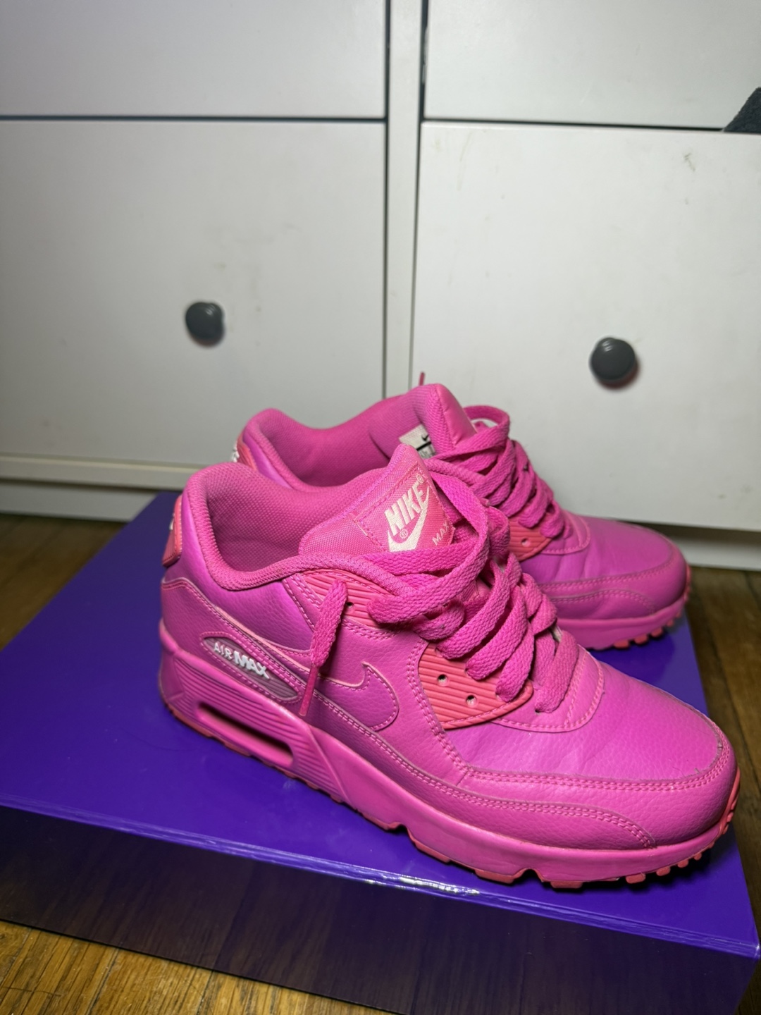 Nike Air Max 90 LTR GS 'Laser Fuchsia' - photo 2