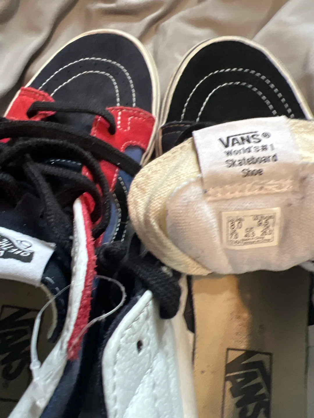 Vans Sk8-Hi High Top Sneakers - Size 6 image indicator(2)