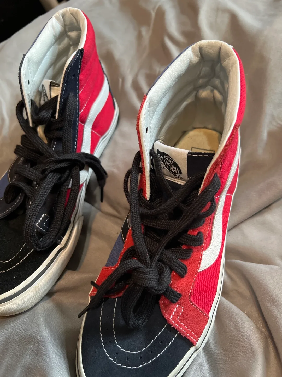 Vans Sk8-Hi High Top Sneakers - Size 6 image indicator(8)