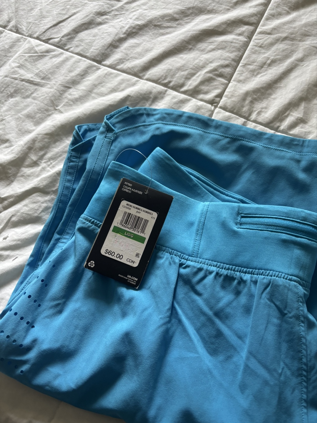 Under Armour Men's Shorts -  Blue - Size L - photo 3