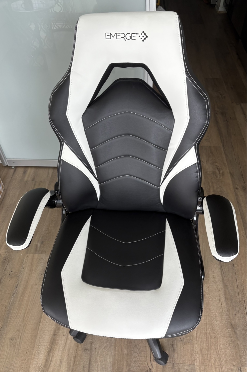 Staples Emerge Gaming Chair - Black and White - photo 2