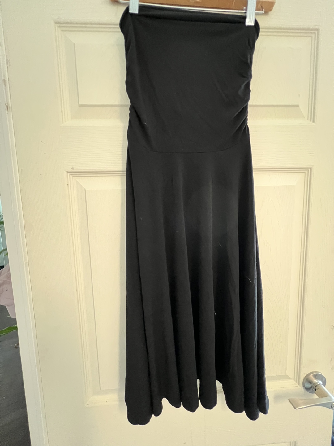 Black strapless dress - photo 2