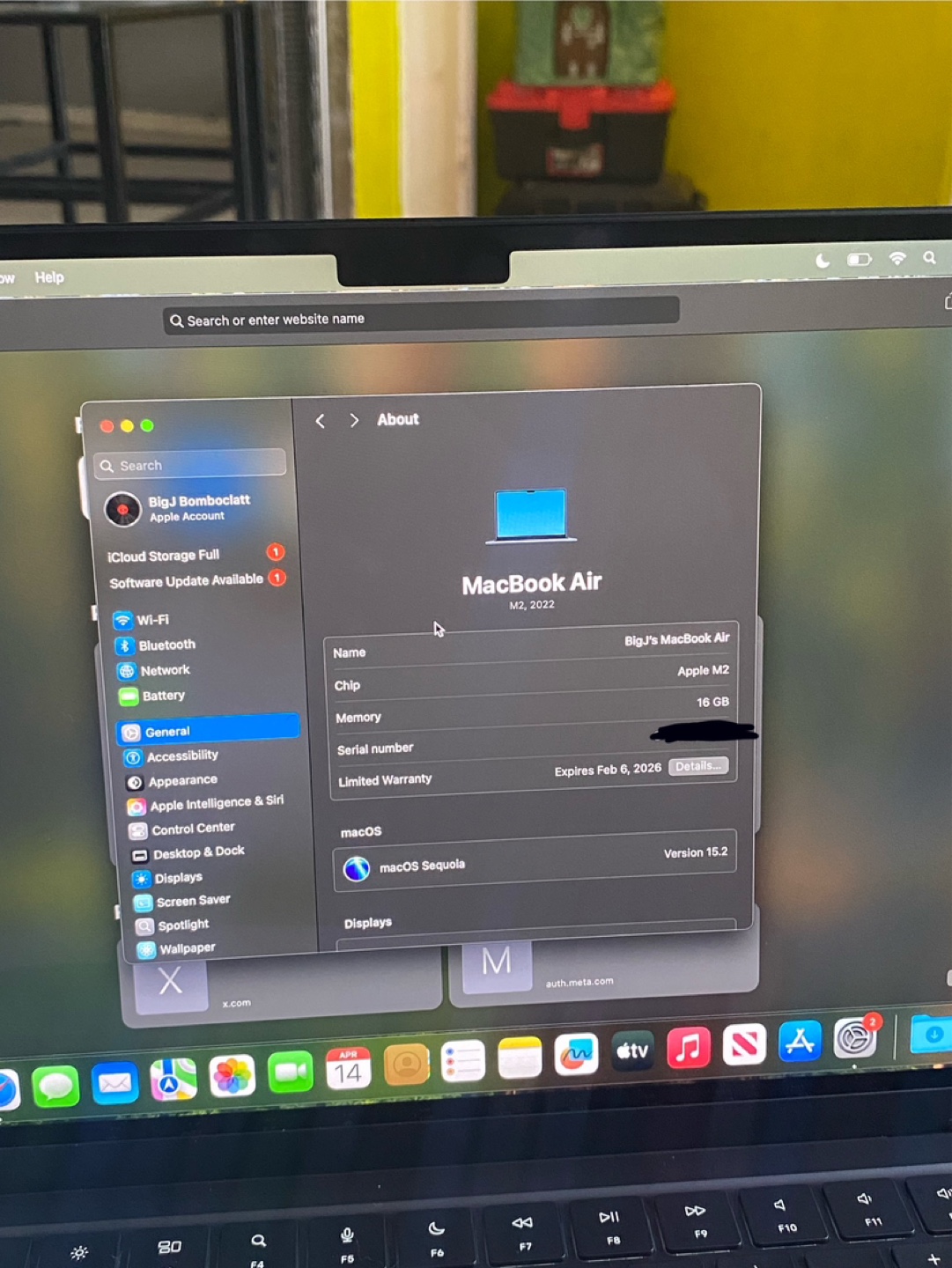 Apple MacBook Air 13.6” Midnight  265gb SSD) 16gb ram) - photo 4