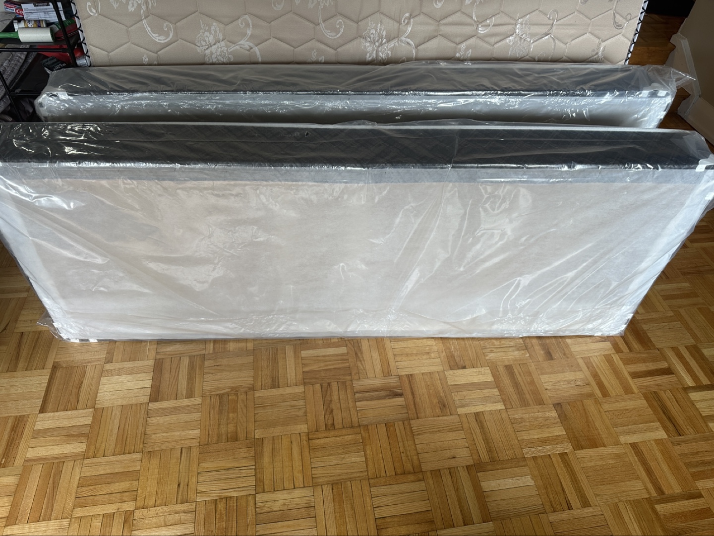 New queen size split spring box
