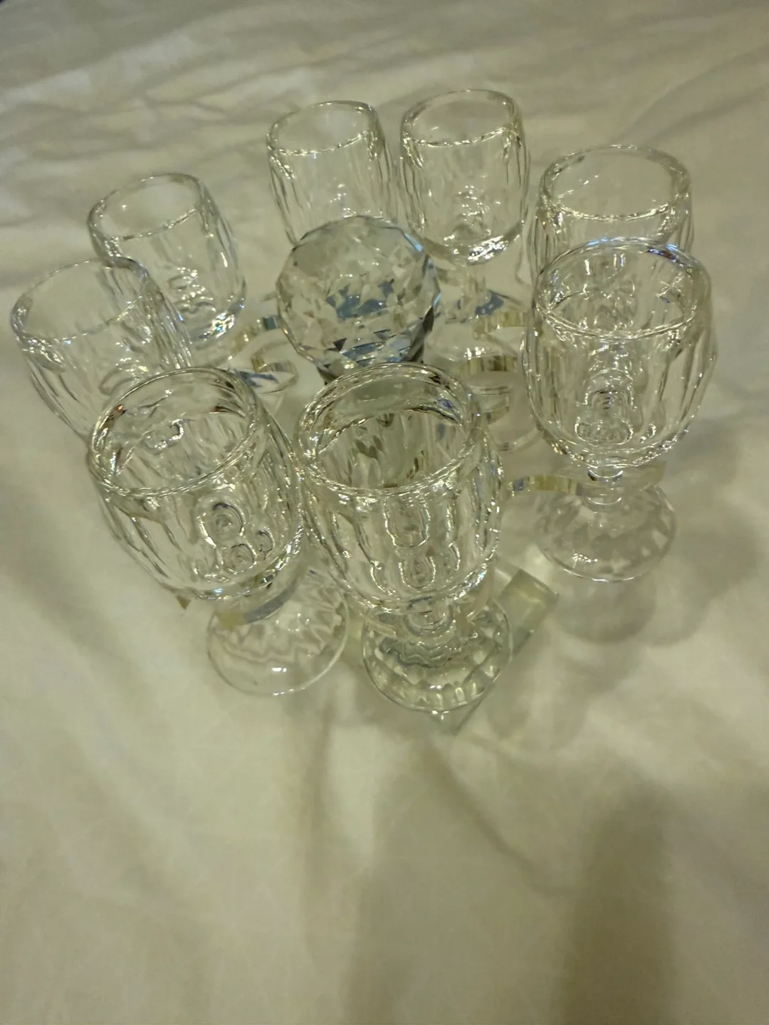 Crystal Shot Glass Set with Stand thumbnail