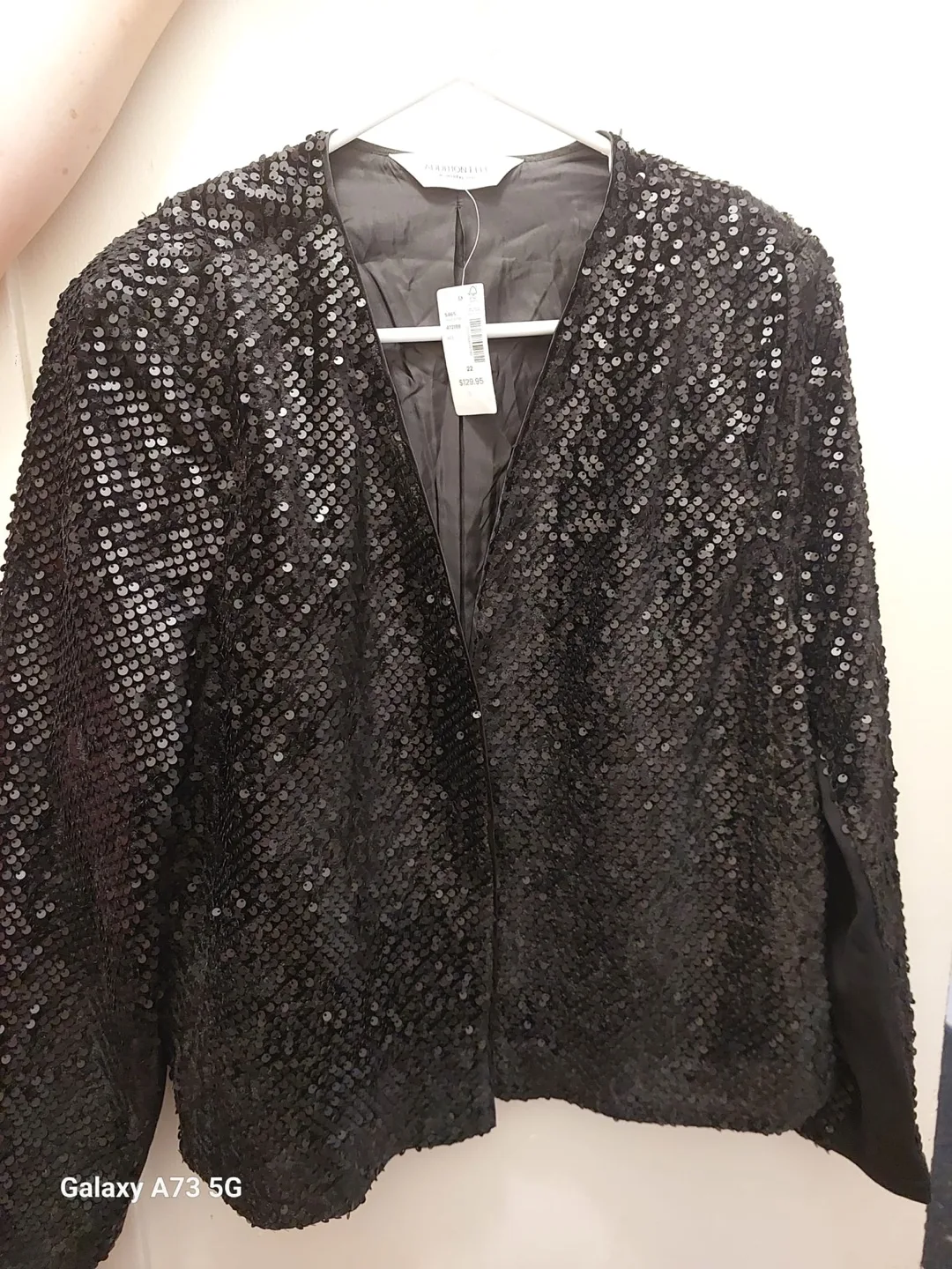 Sequin Black Jacket thumbnail