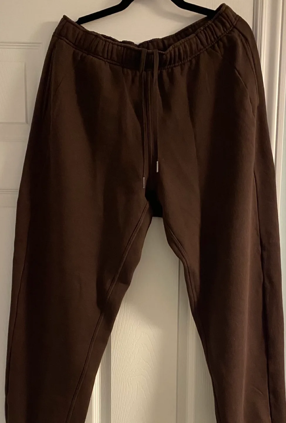 Lululemon Dark Brown Fleece Joggers image indicator(2)