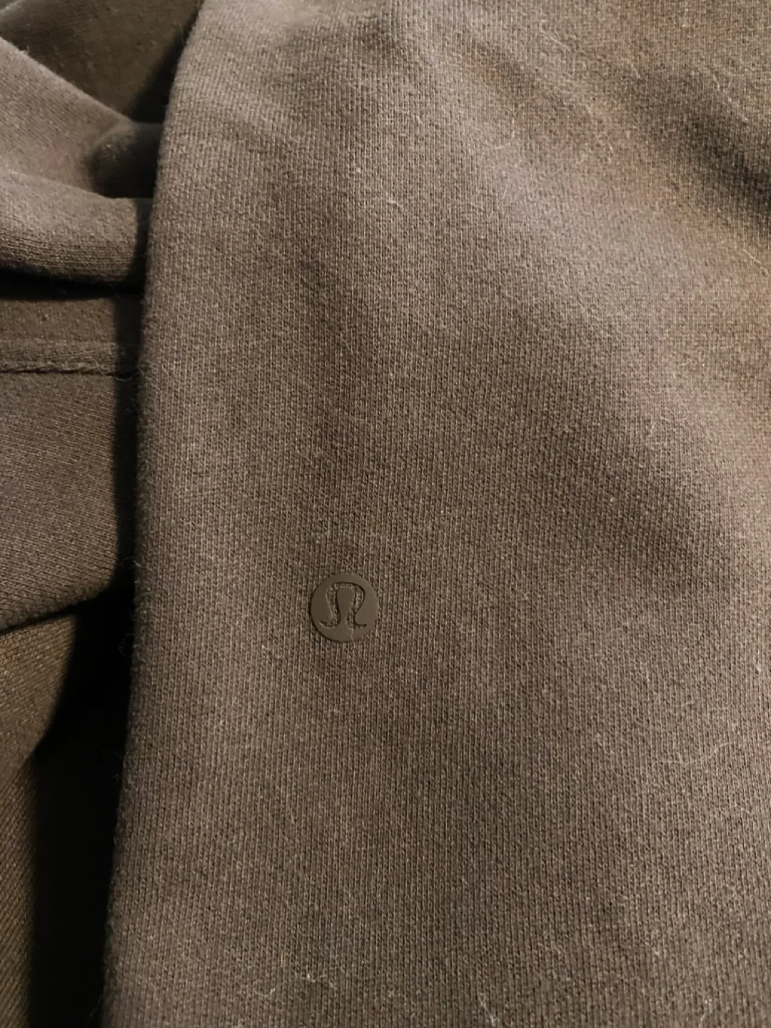 Lululemon Dark Brown Fleece Joggers image indicator(5)