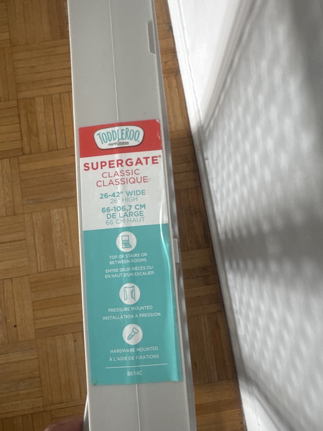 Toddleroo Supergate Classic Pressure Mounted Safety Gate - photo 2