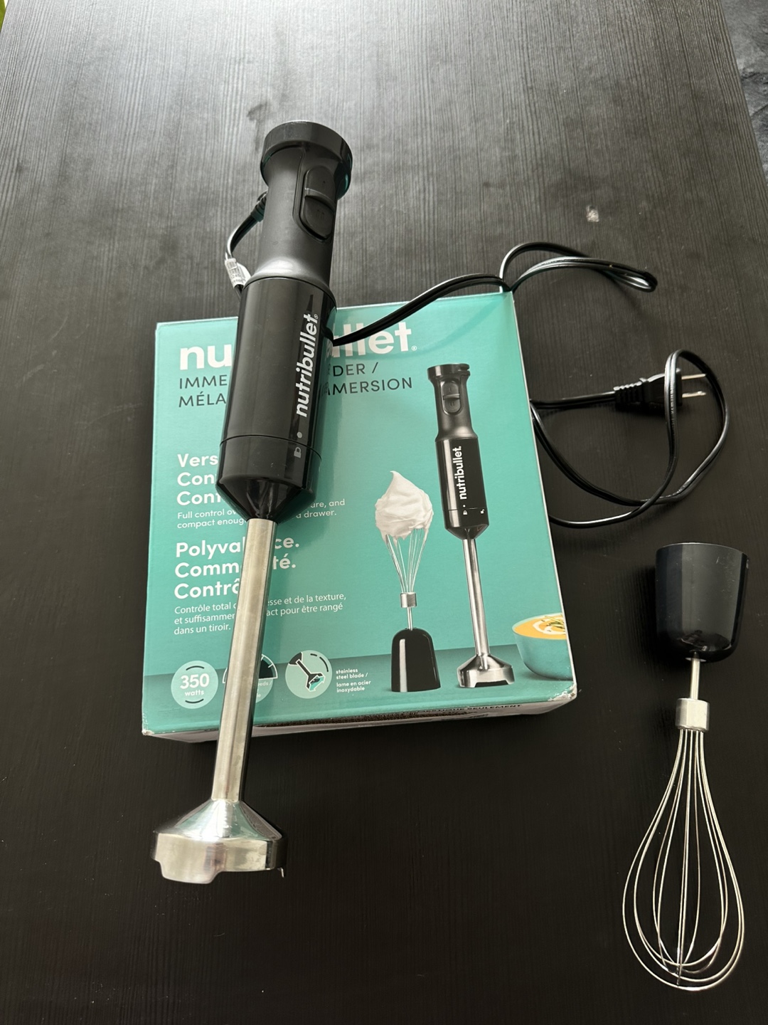 Nutribullet Immersion Blender with Whisk - photo 2