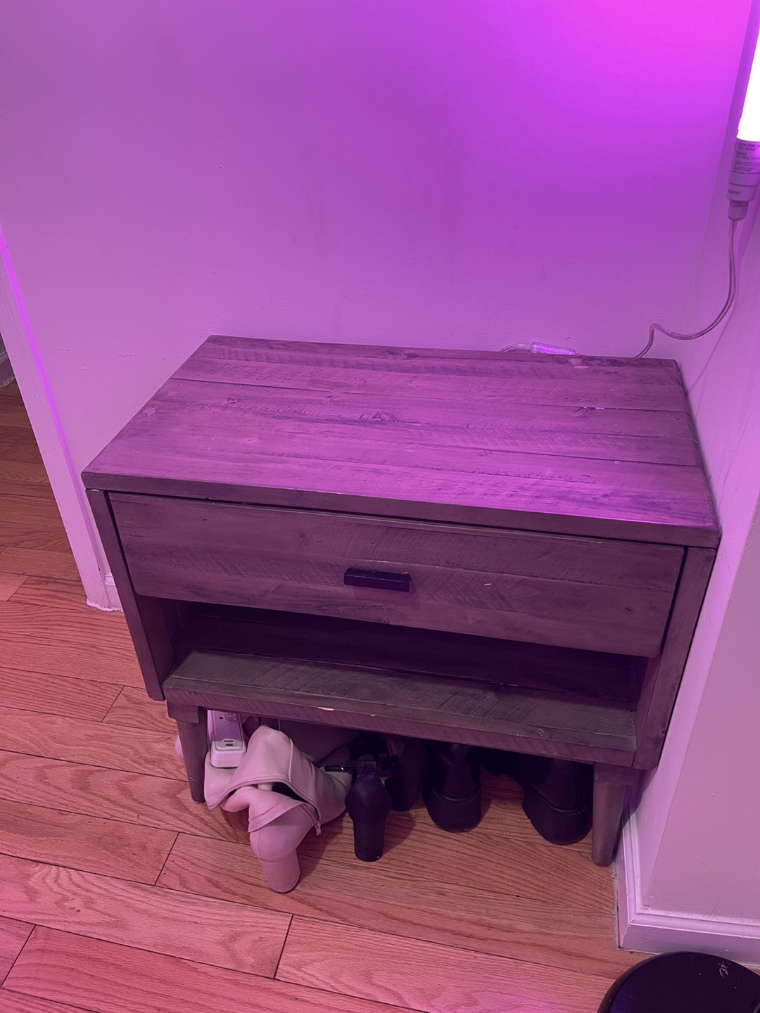 Bedside table with drawer