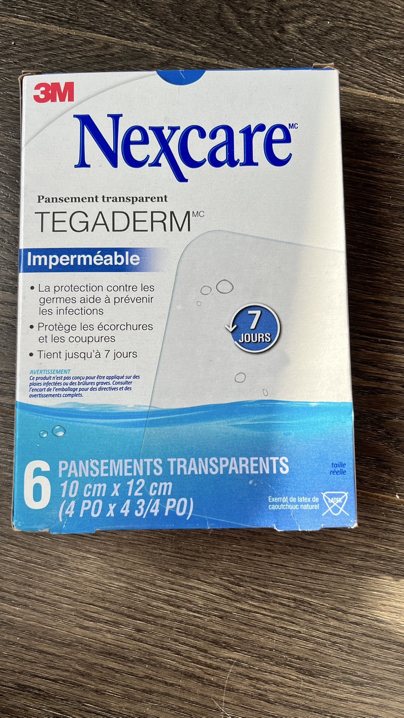 4 Nexcare Tegaderm Transparent Dressings 10cm x 12cm - photo 2