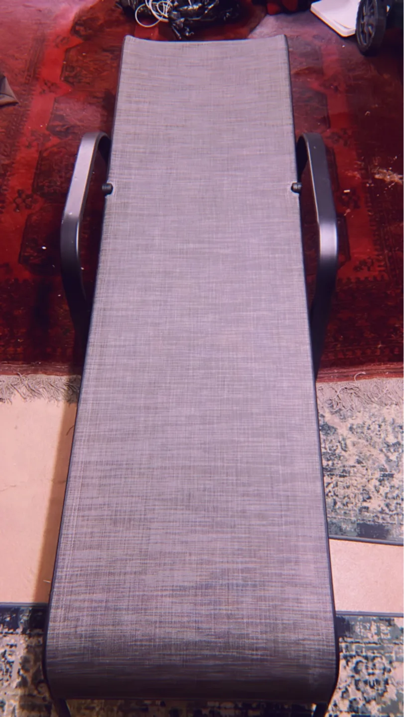 Grey Outdoor Chaise Lounge thumbnail