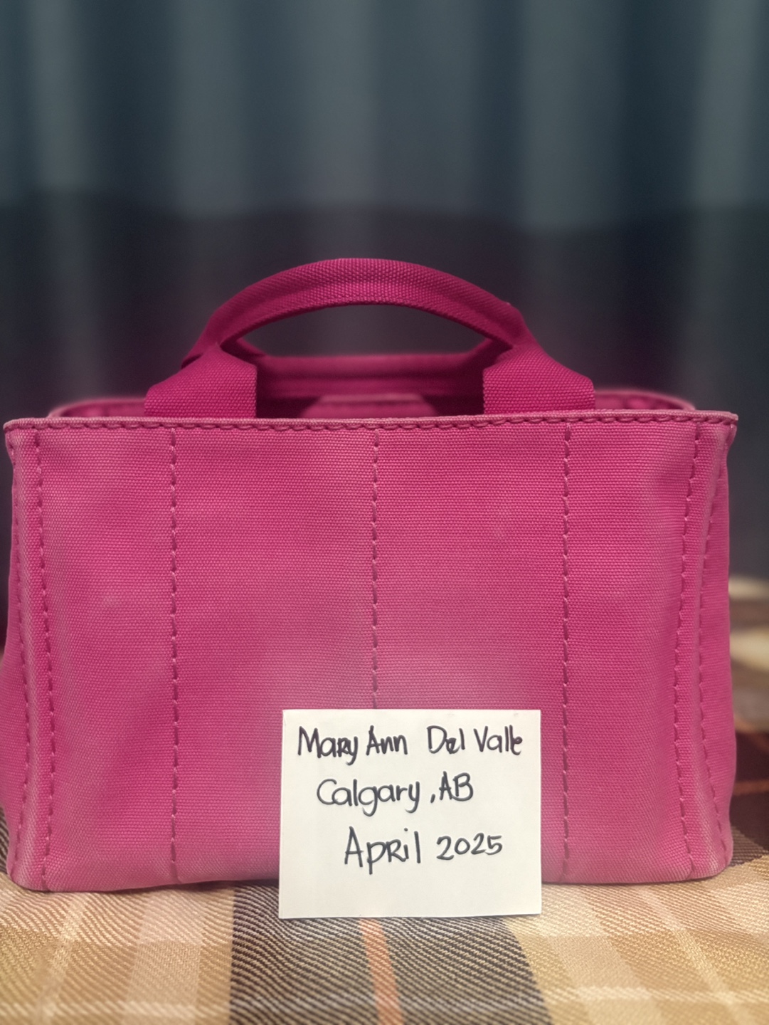 Prada Pink Mini Canapa - photo 2