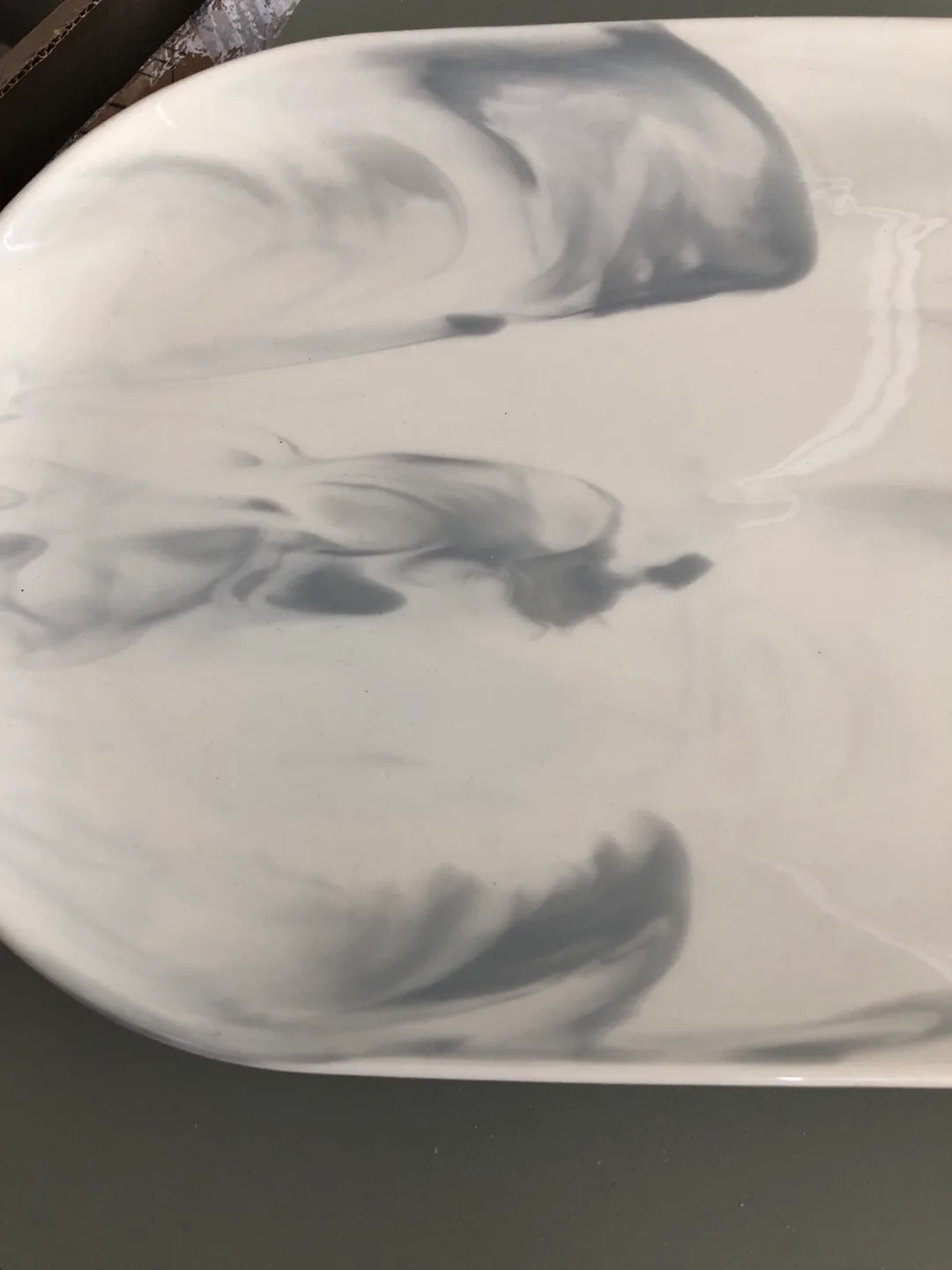 Loblaws Marble Serving Platter extra large size 39cm 💚 image indicator(2)