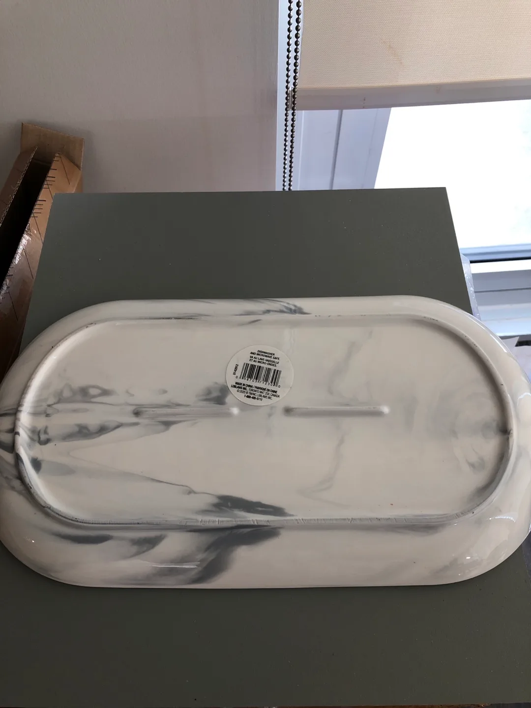 Loblaws Marble Serving Platter extra large size 39cm 💚 image indicator(4)