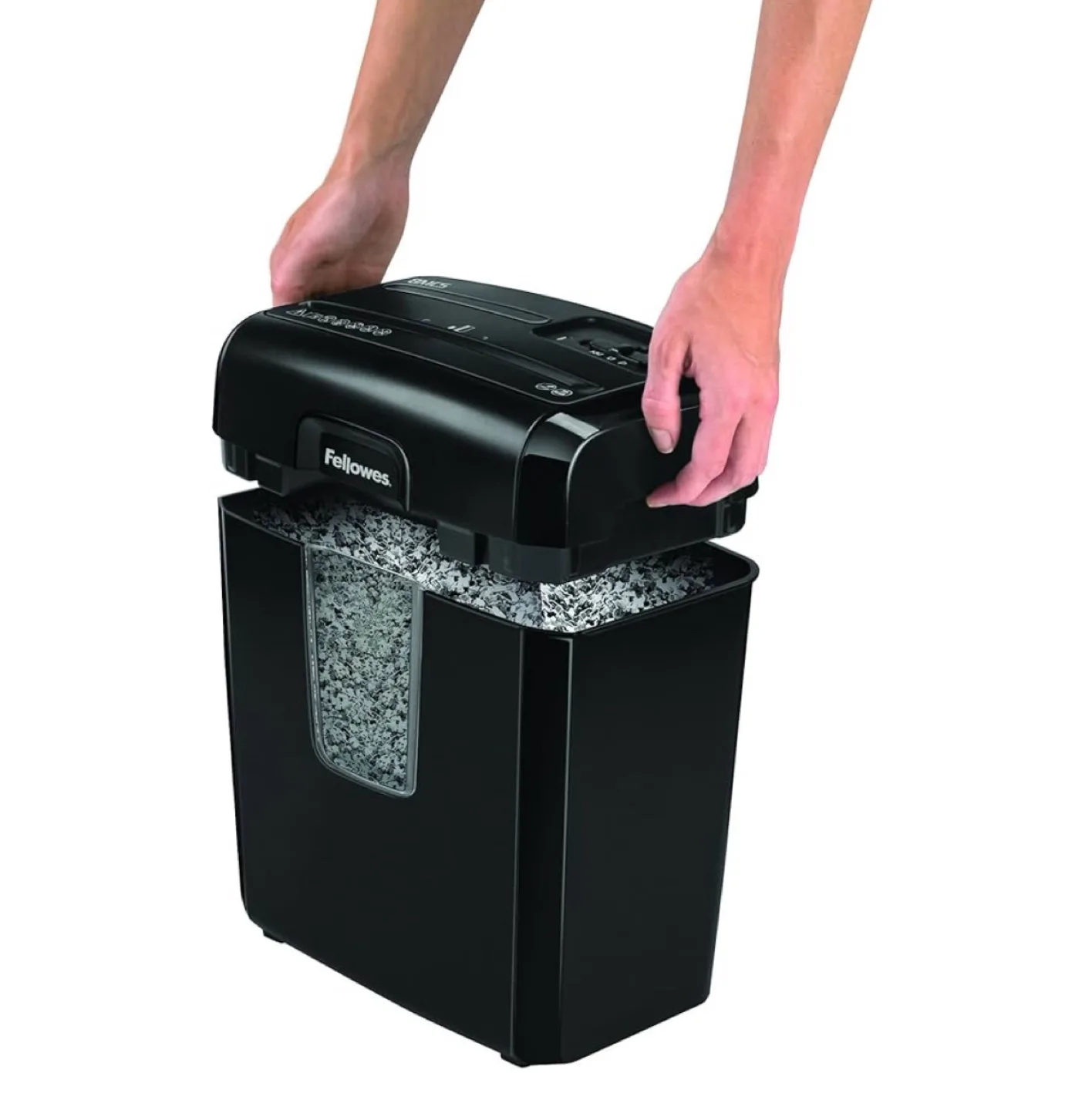 Brand New Fellowes Powershred 8MCs 8-Sheet Micro-Cut Shredder image indicator(6)