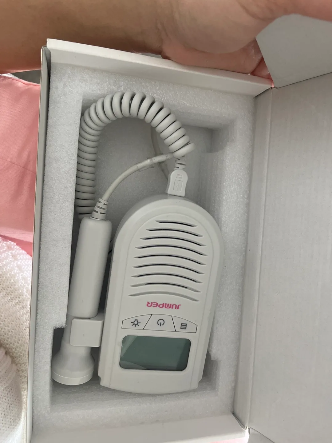 Jumper JPD-100S6+ Fetal Doppler image indicator(2)