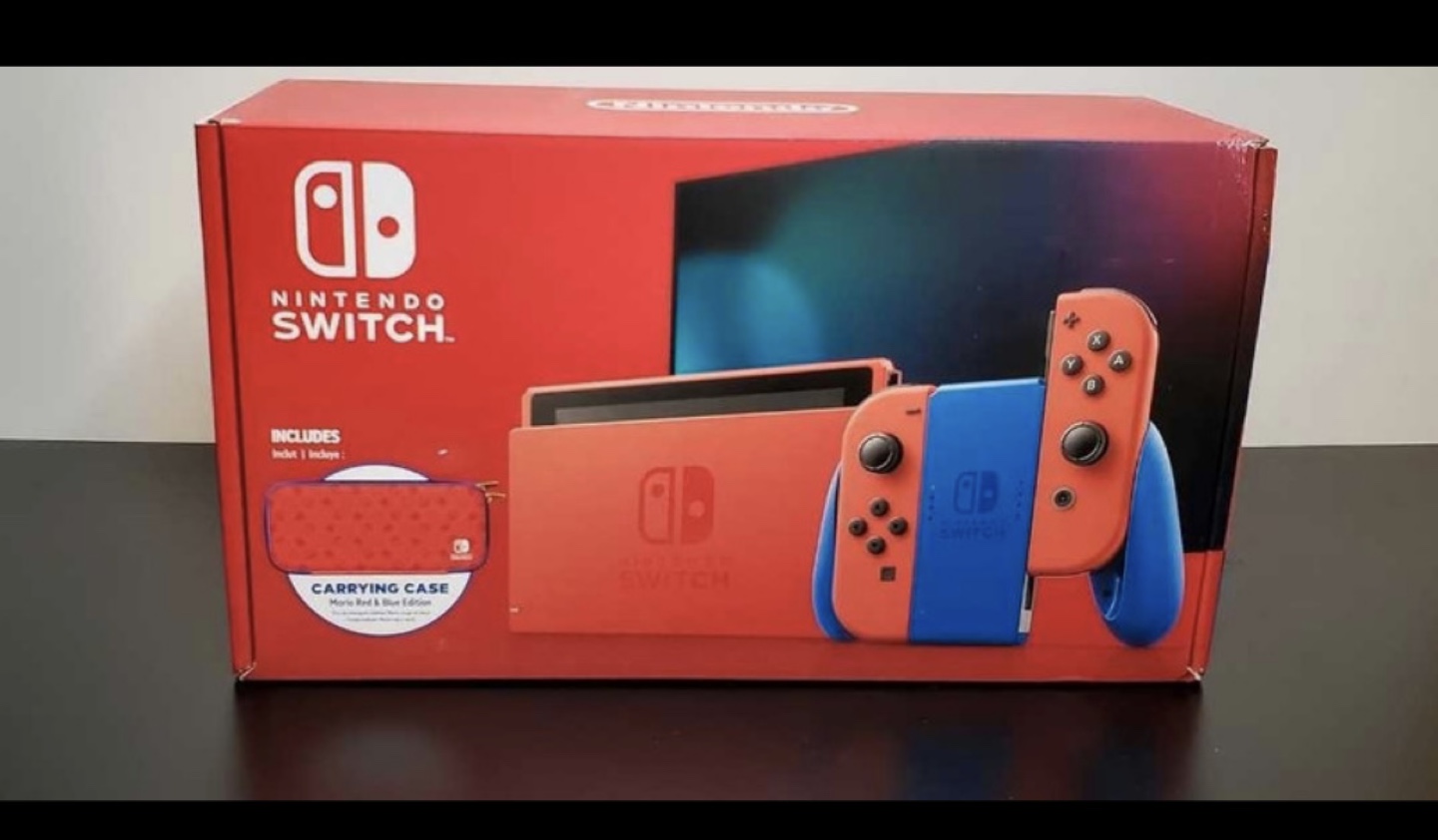 Nintendo Switch Mario edition