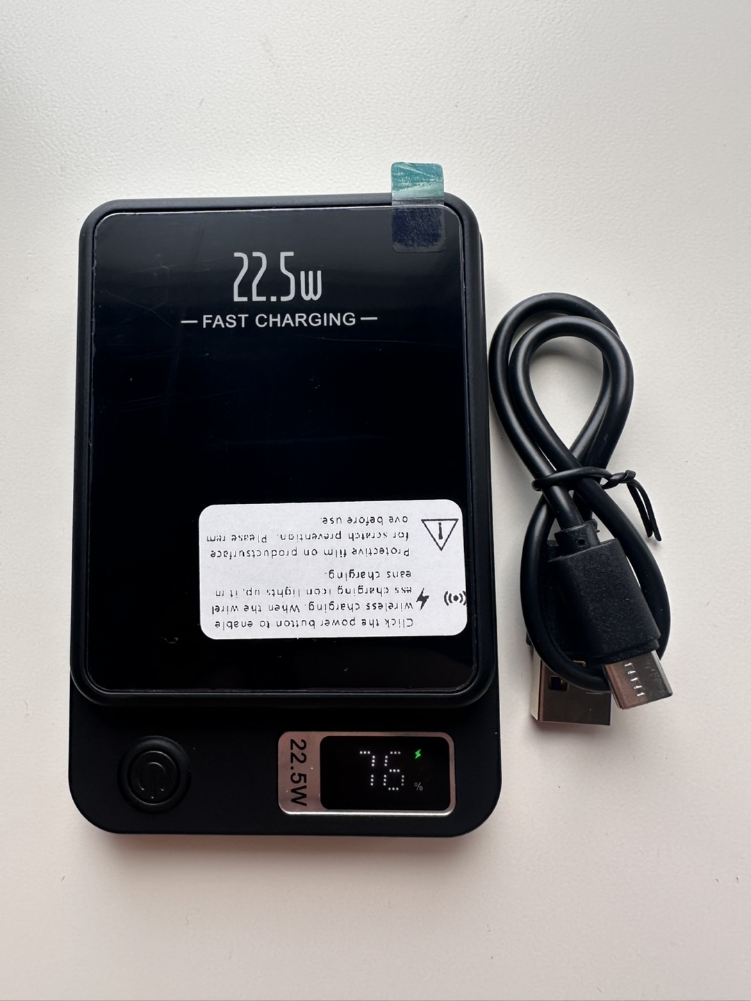 Hinne 22.5W Portable Wireless Charger Power Bank - photo 3