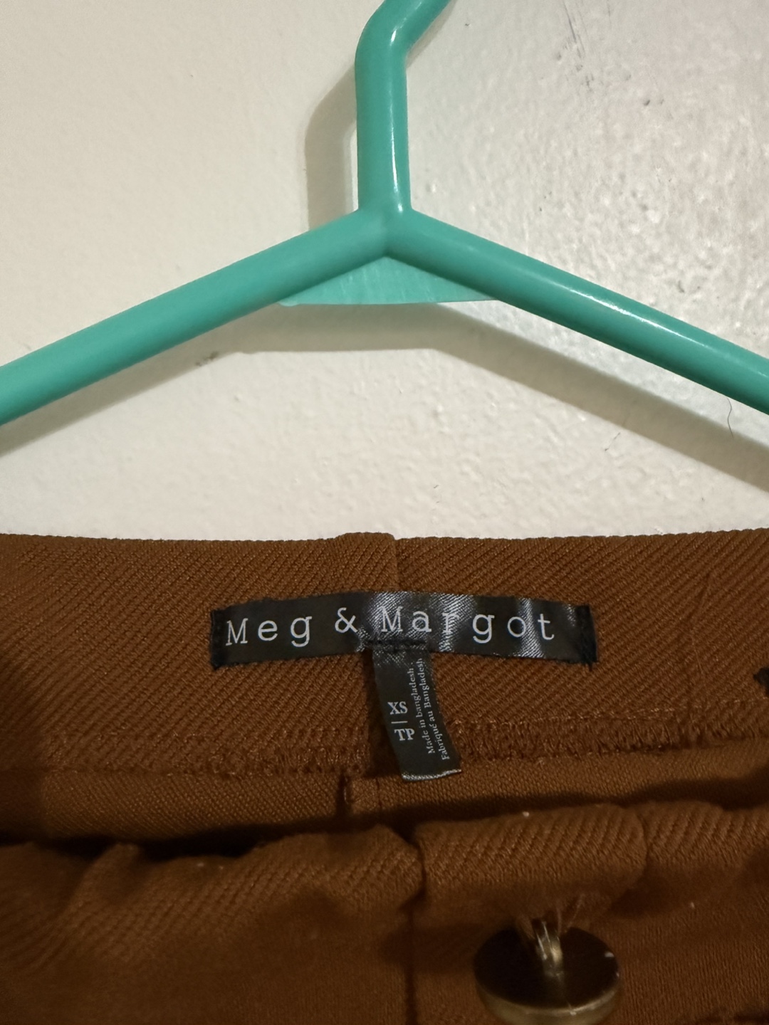 Brown Culotte Pants - Size XS - photo 2