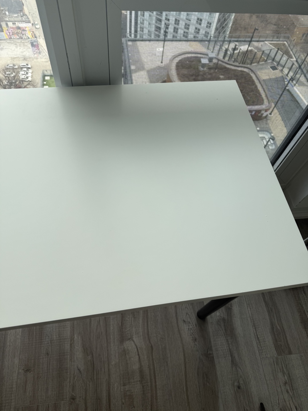 IKEA LINNMON/ADILS Desk - White/Black - photo 3