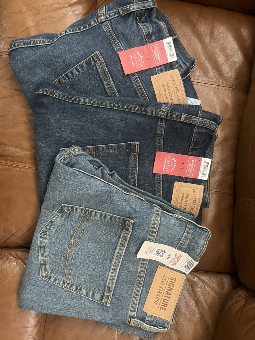 Levi's Signature by Levi Strauss & Co. Men's Jeans - 3 pairs