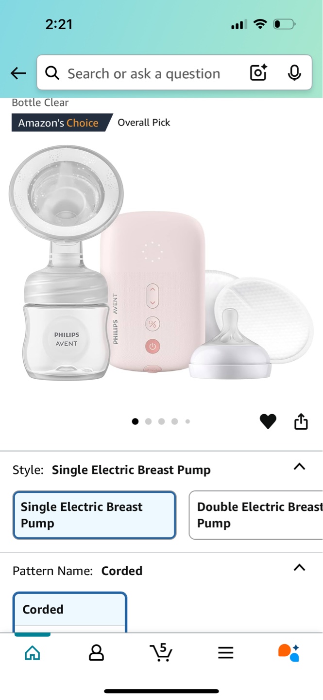 Philips Avent Single Electric Breast Pump - photo 2