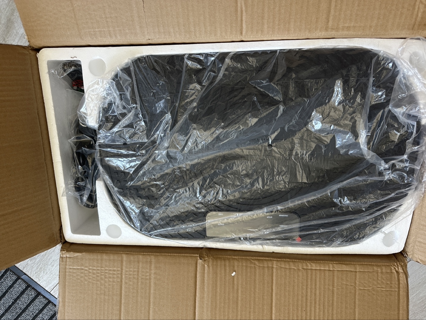 New!  Power Plate Vibration Exercise Machine - Black