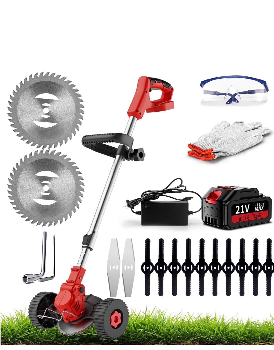 3-in-1 Multifunction Grass Trimmer/Hedge/Edger - photo 2