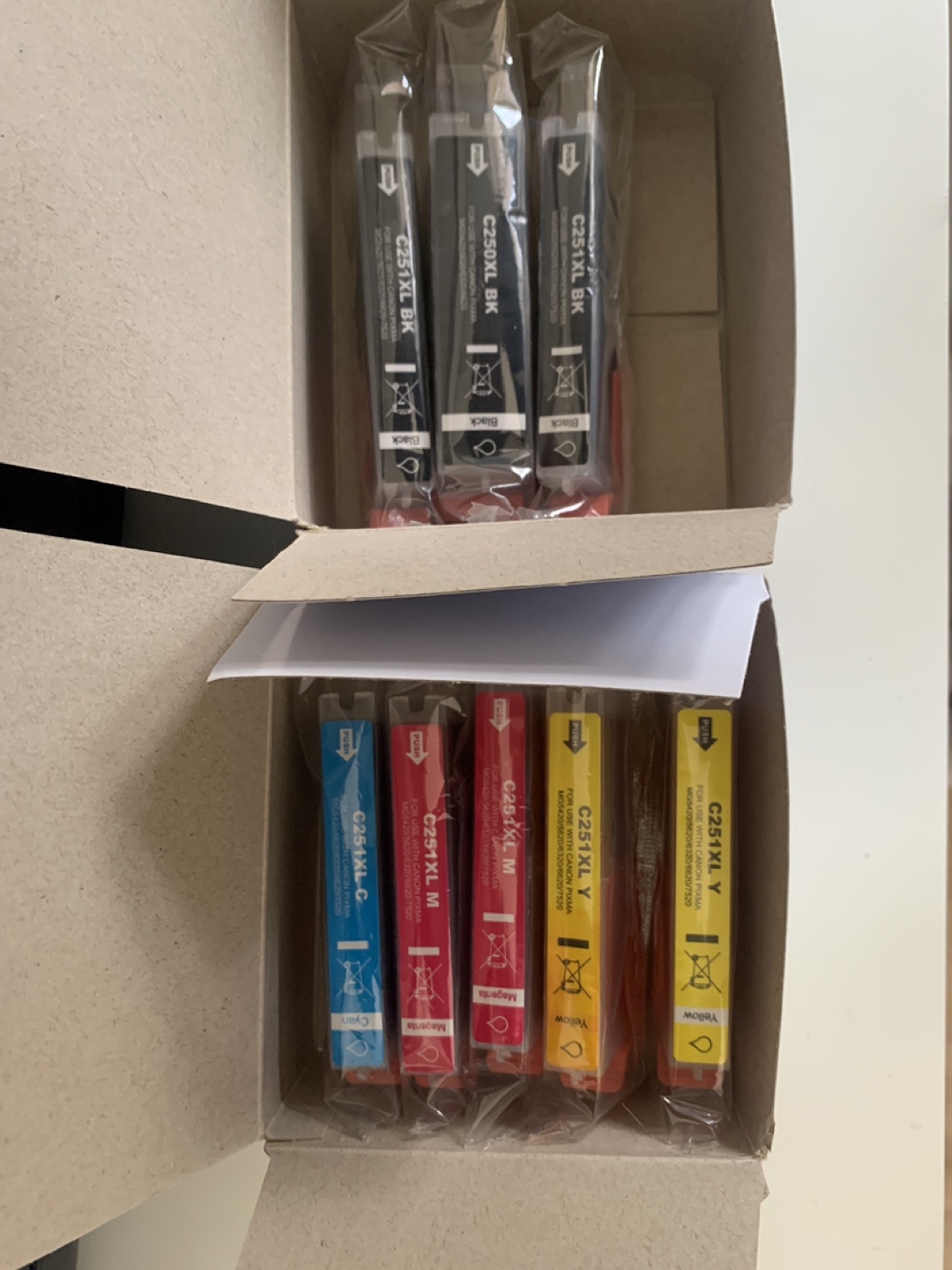 Various unused printer ink for Canon Pixma - photo 4