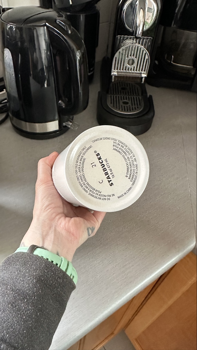 Starbucks Cold Cup - White - photo 2