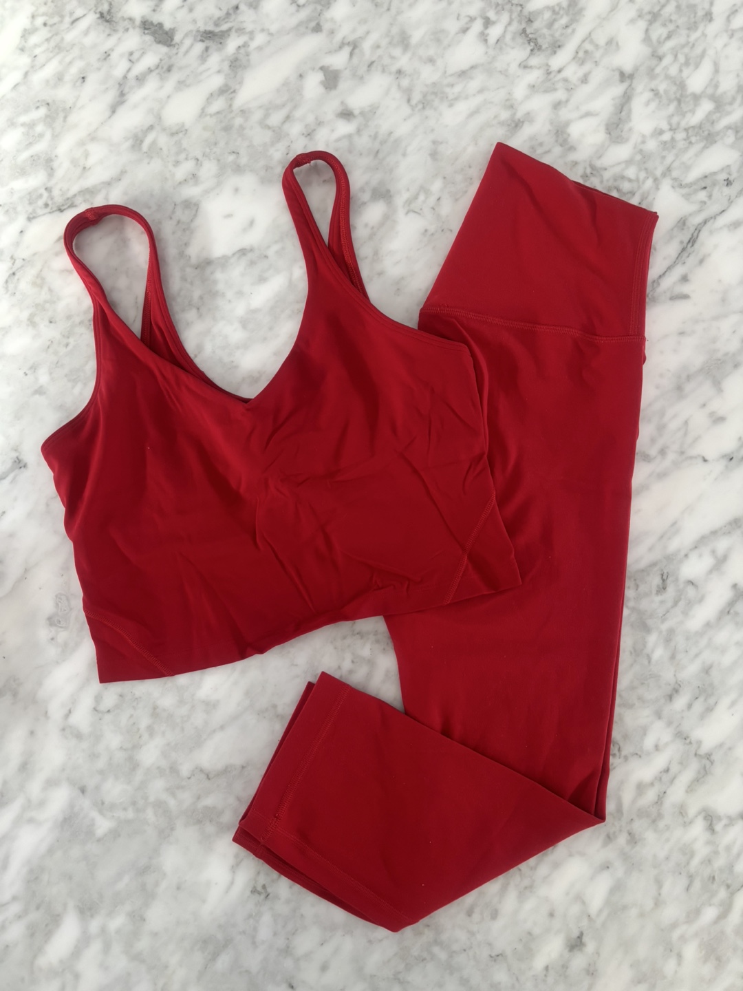 Lululemon Align Sets - Red & Blue - photo 2