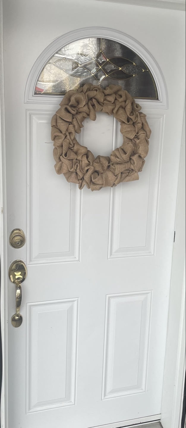 Burlap wreath $20 - photo 2