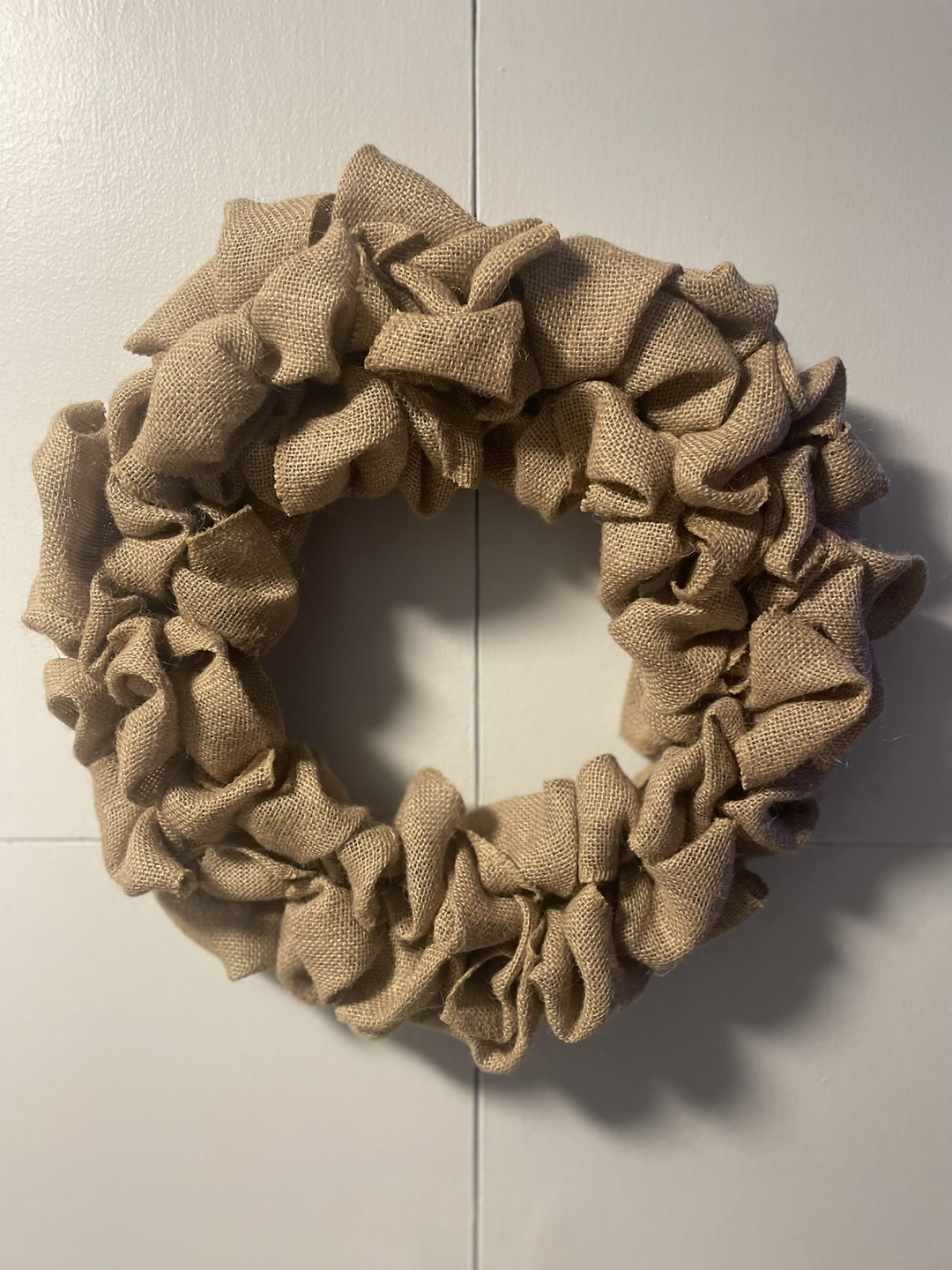 Burlap wreath $20 - photo 4