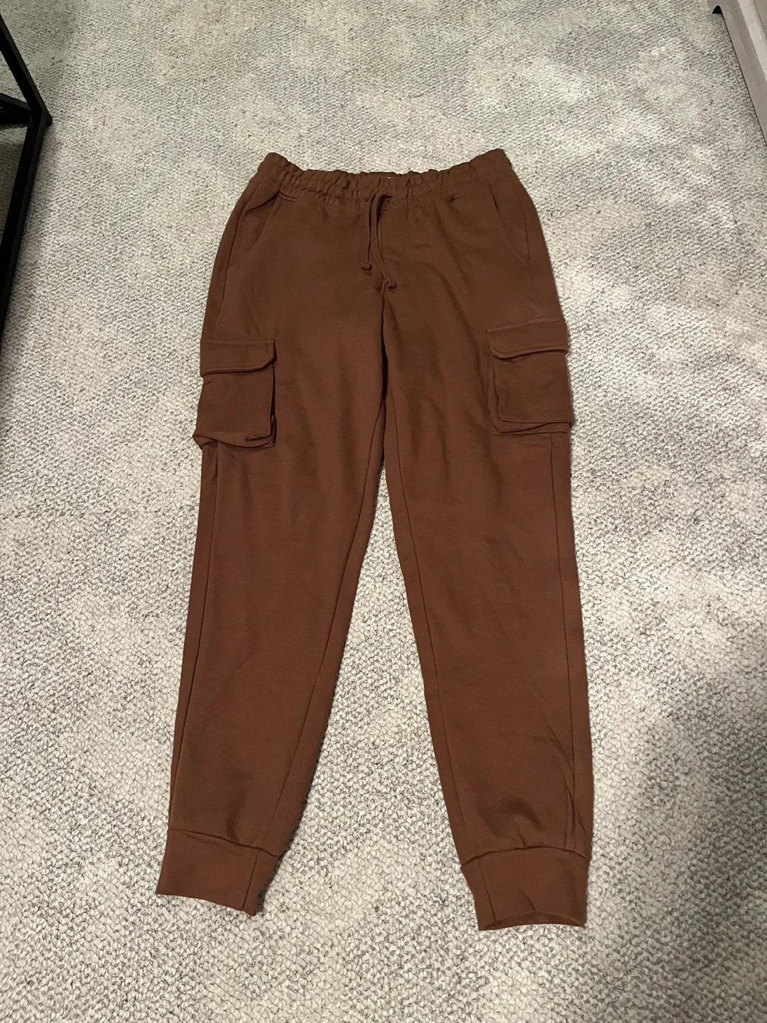 Women’s Brown Cargo Joggers - Size Medium thumbnail