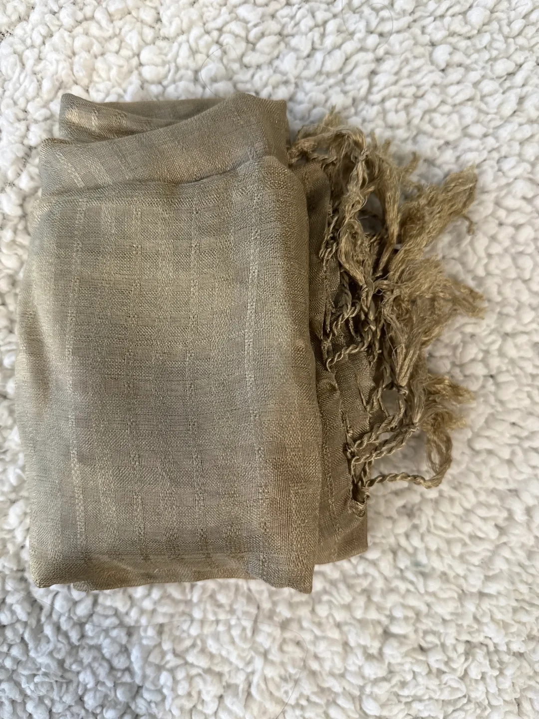 Taupe pashmina shawl image indicator(2)