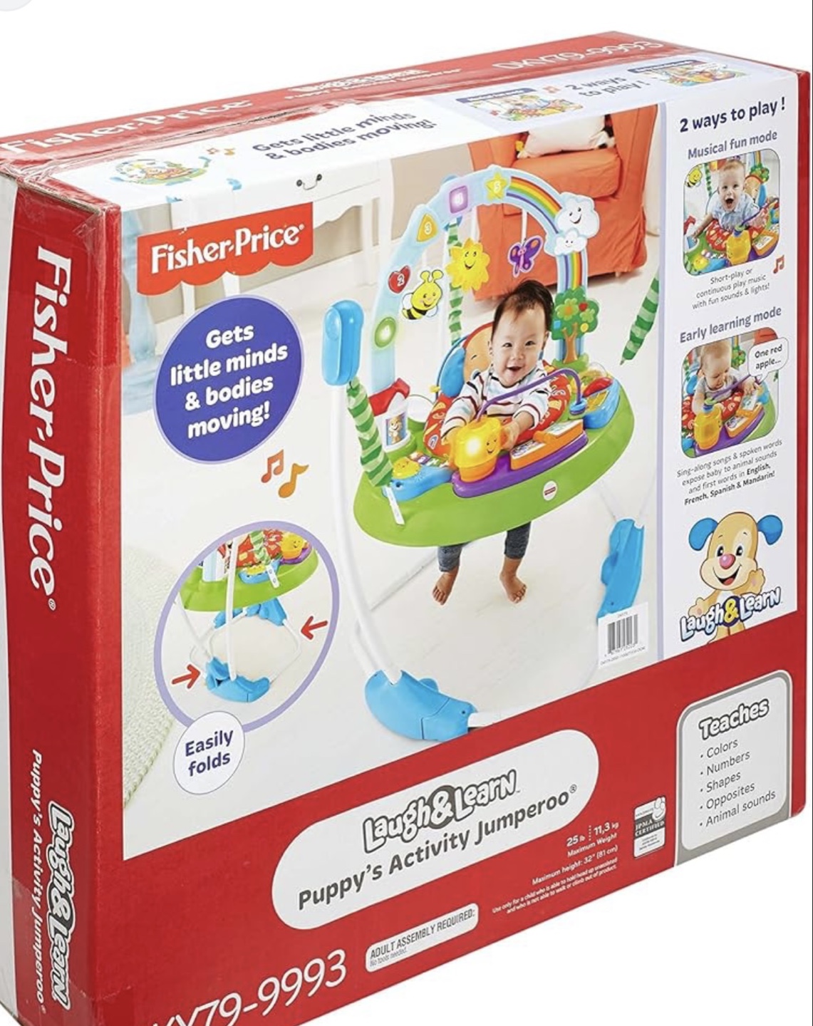 Fisher-Price Laugh & Learn Puppy's Activity Jumperoo - photo 2