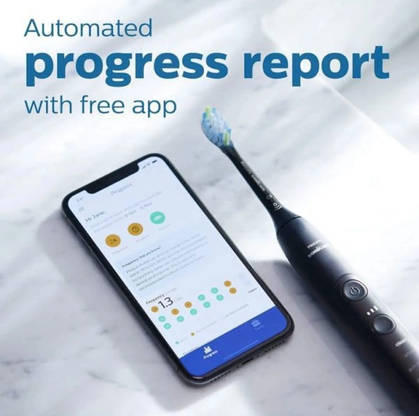 Philips Sonicare Expertclean 7500, Toothbrush - New&Sealed! image indicator(8)