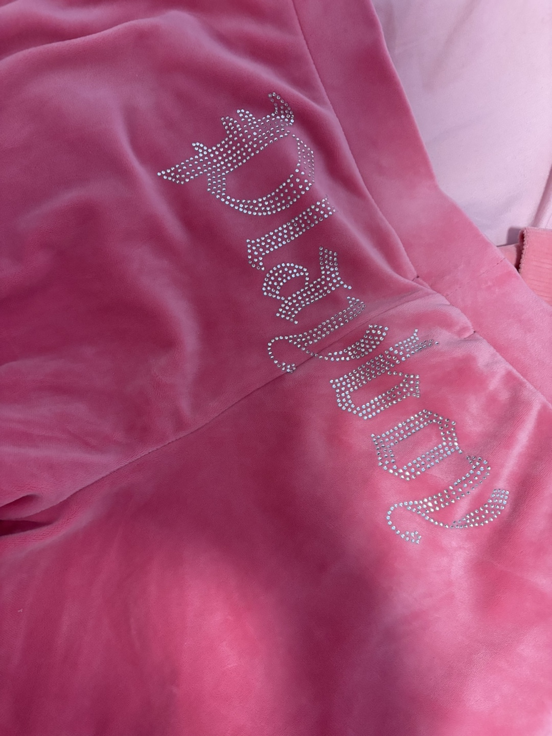 Pink Playboy Velour tracksuit - photo 3